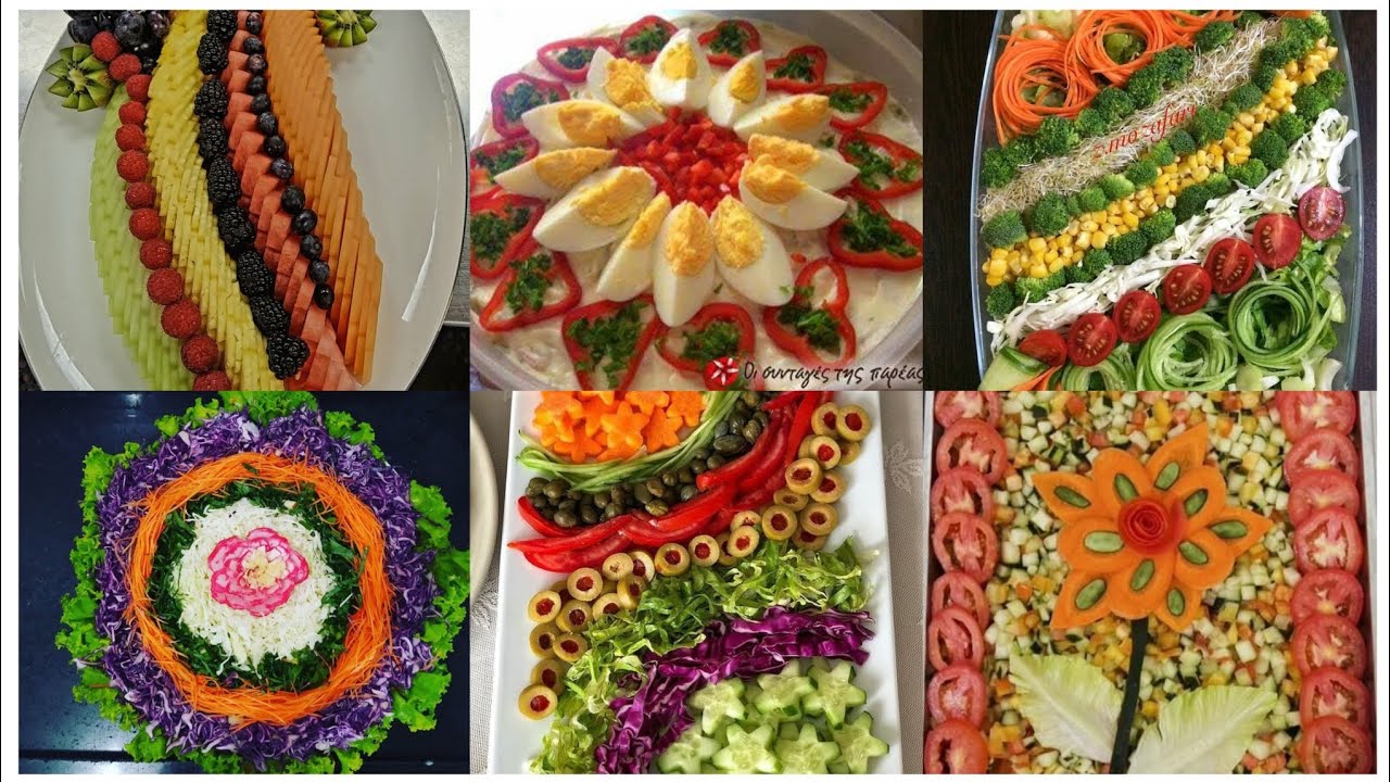 Tasty and beautiful salad decorations ideas/different styles salad decorations ideas#viral#2025 