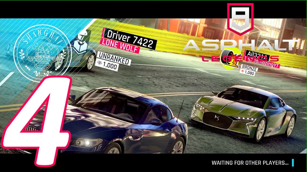 ASPHALT 9: LEGENDS WALKTHROUGH #4 - MULTIPLAYER! (CAREER S2 2/3)