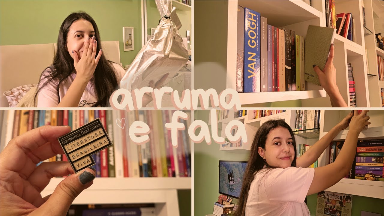 falando das ÚLTIMAS LEITURAS DE 2025 e ARRUMANDO ESTANTES  🫧📚