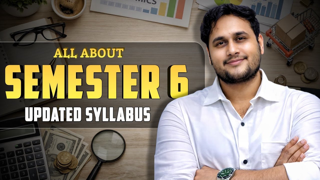  SEMESTER 6 CCF UPDATED SYLLBUS | BCOM |  CALCUTTA UNIVERSITY | CU