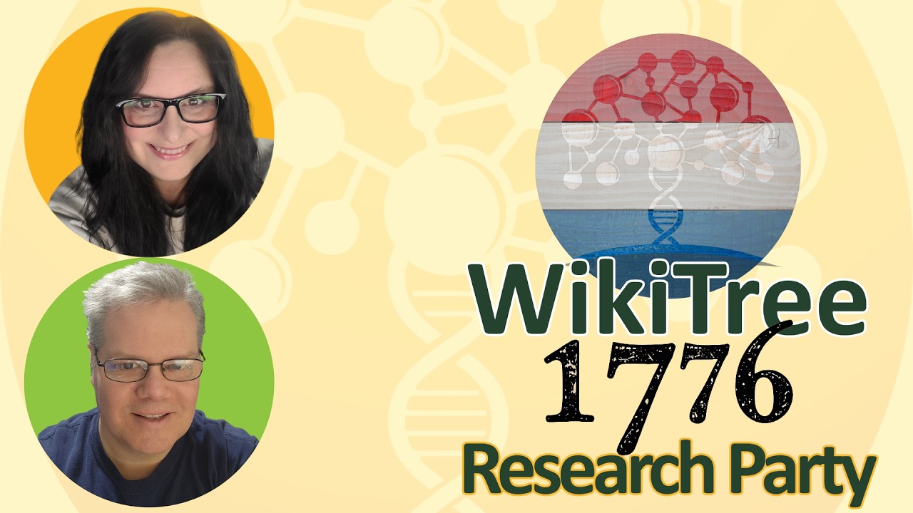 Исследовательская группа проекта WikiTree 1776 (7 января 2026 г.)