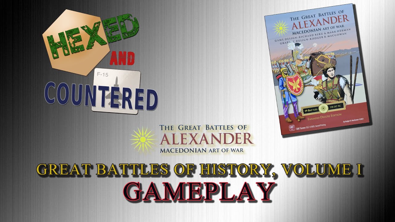 Great Battles of Alexander (GMT) - Gameplay