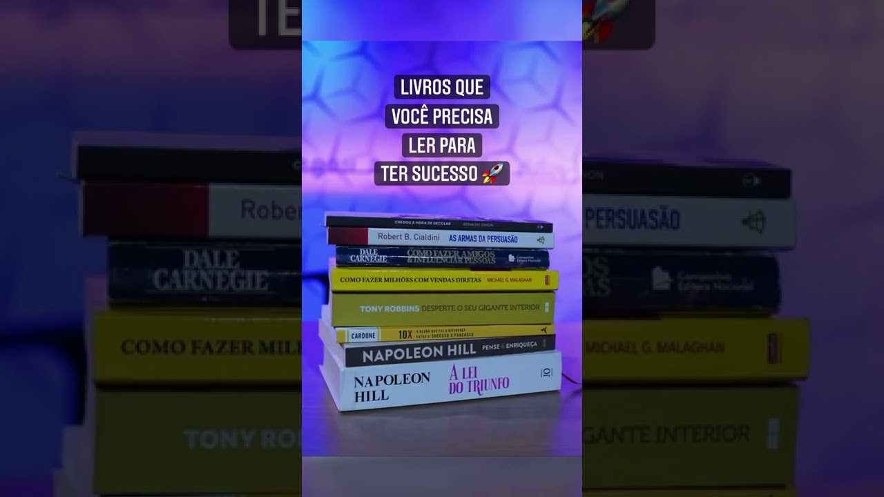 8 LIVROS QUE ENSINAM O SEGREDO PARA ENRIQUECER R&Aacute;PIDO | Reinaldo Zanon #shorts