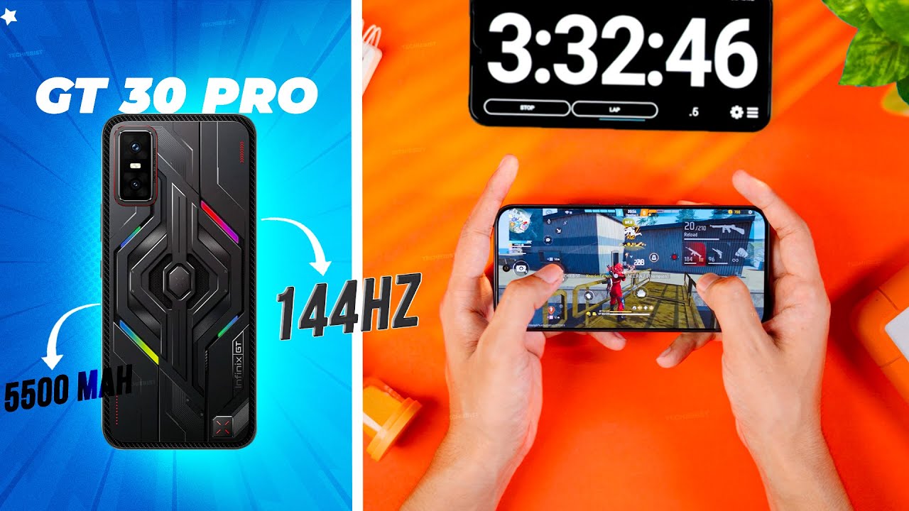 Infinix GT 30 Pro Free Fire Test 🔥 Heating + FPS Check | Best Gaming Phone Under ₹25,000?
