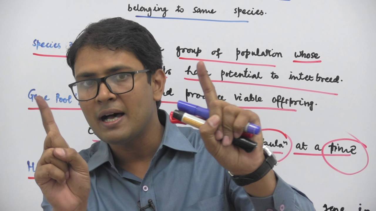 Hardy Weinberg Principle - Evolution - Dr. Rajeev Ranjan - NEET preparation videos