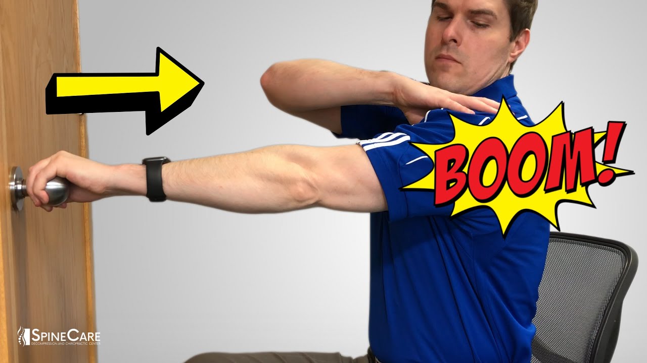 How to Traction Your Shoulder by Yourself