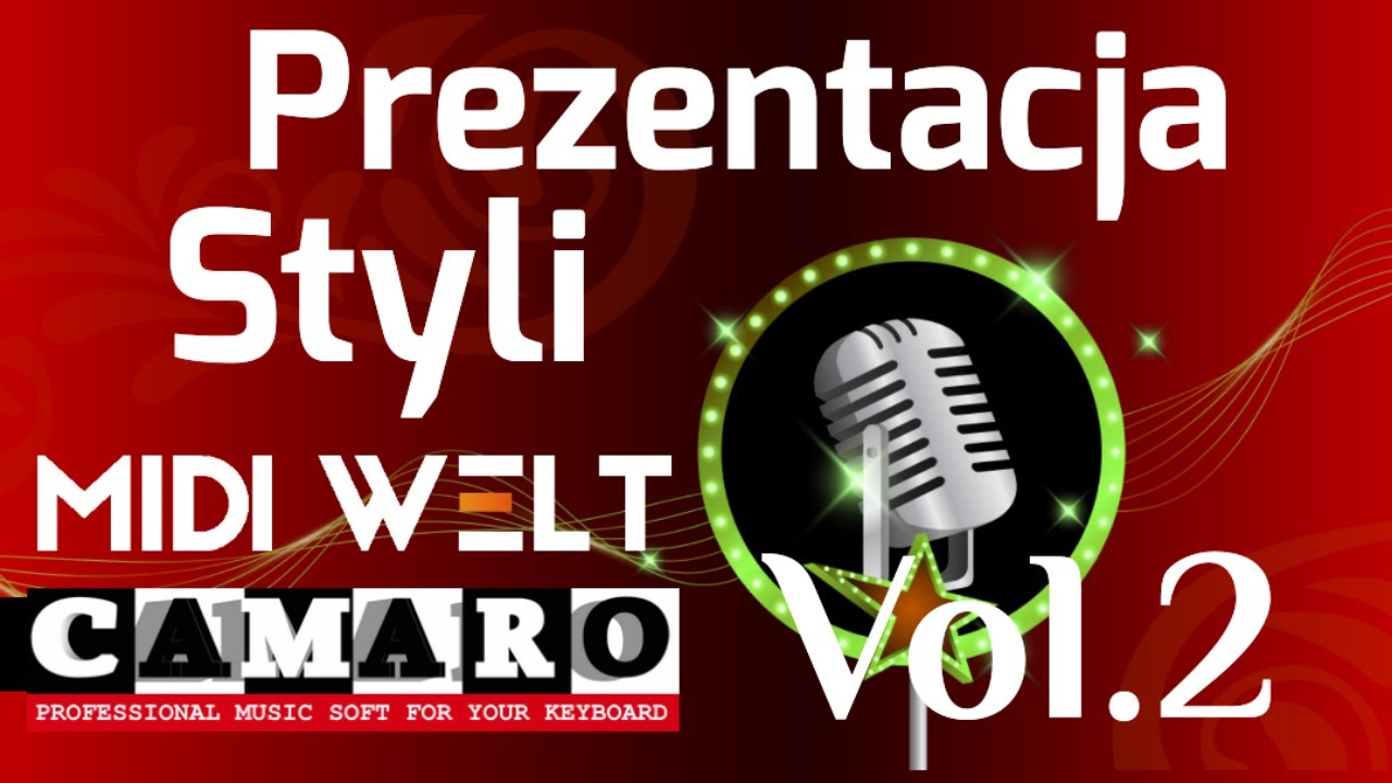 PREZENTACJA STYLI CAMARO24 oraz MIDI WELT na YAMAHA GENOS 2 cz.2