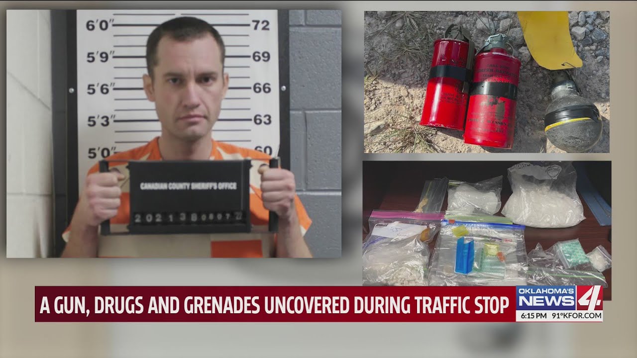 Guns, drugs and riot control grenades:  Traffic stop in Union City leads to big bust