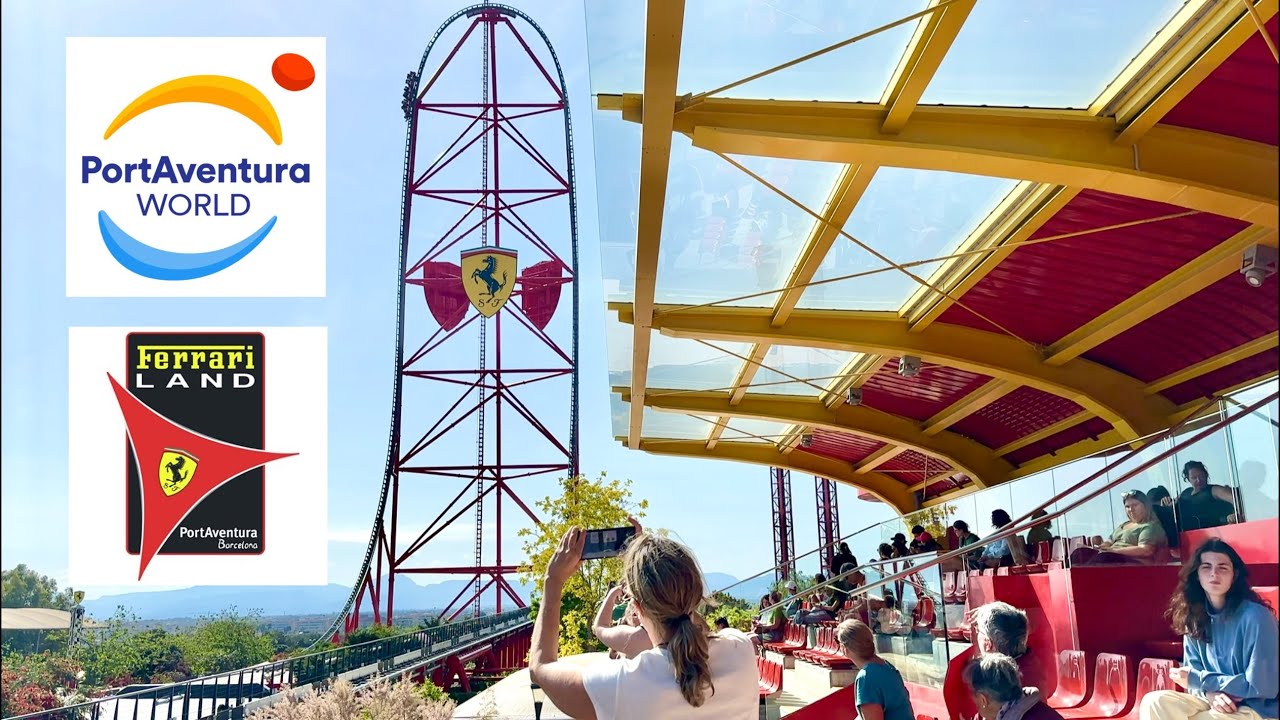Развлечения для всей семьи в Испании: Ferrari Land и PortAventura. Лучшие аттракционы.