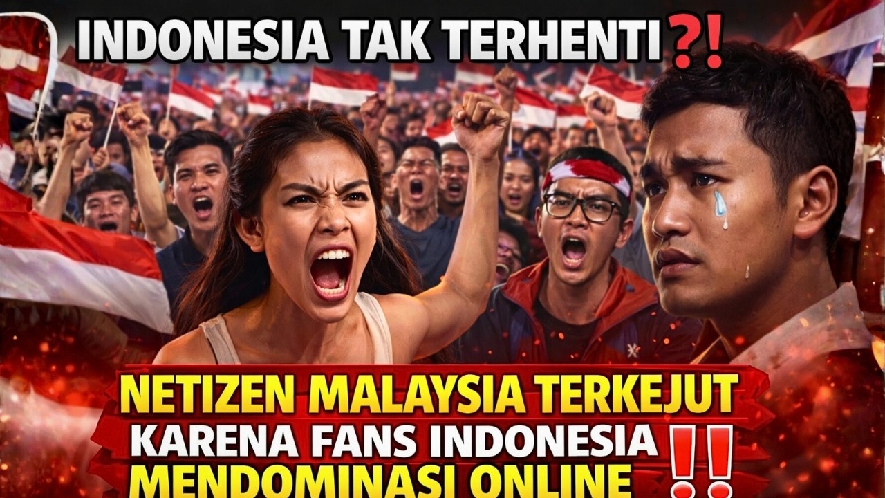 INDONESIA TAK TERHENTI ⁉️ Netizen Malaysia Terkejut karena Fans Indonesia Mendominasi Online ‼️