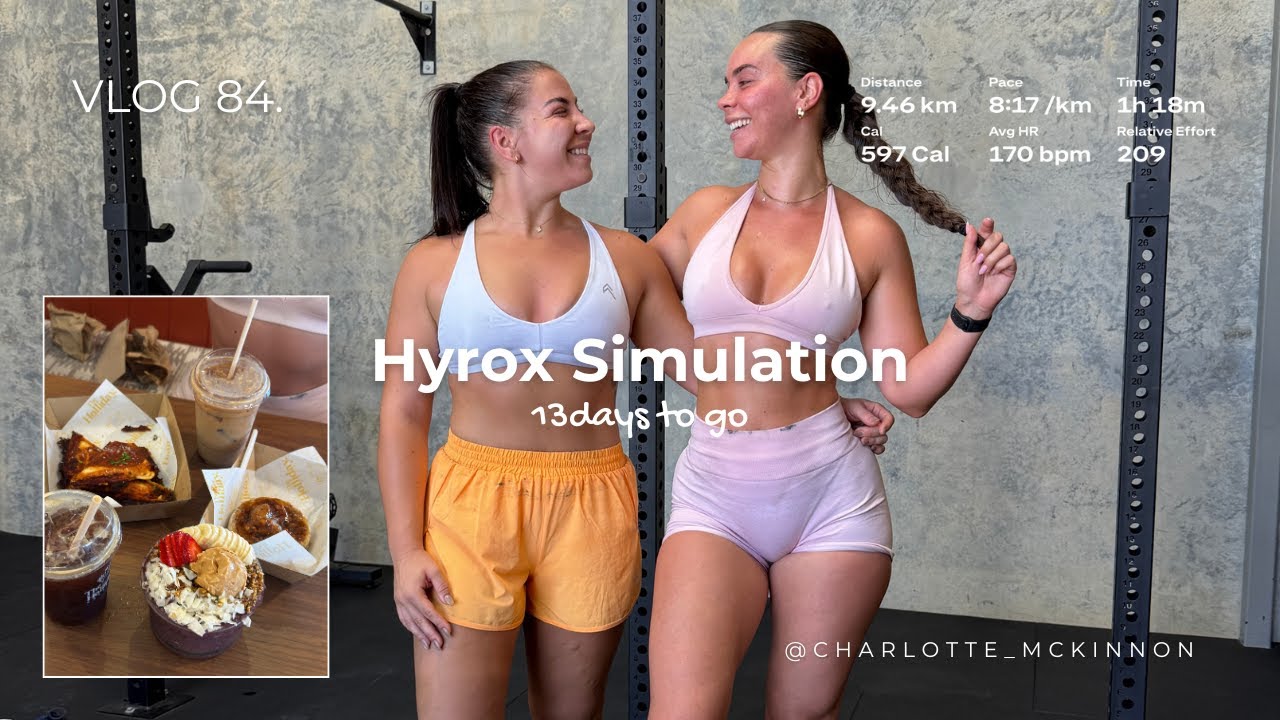 Моделирование Hyrox, 13 дней до дебюта Hyrox Pro в Мельбурне