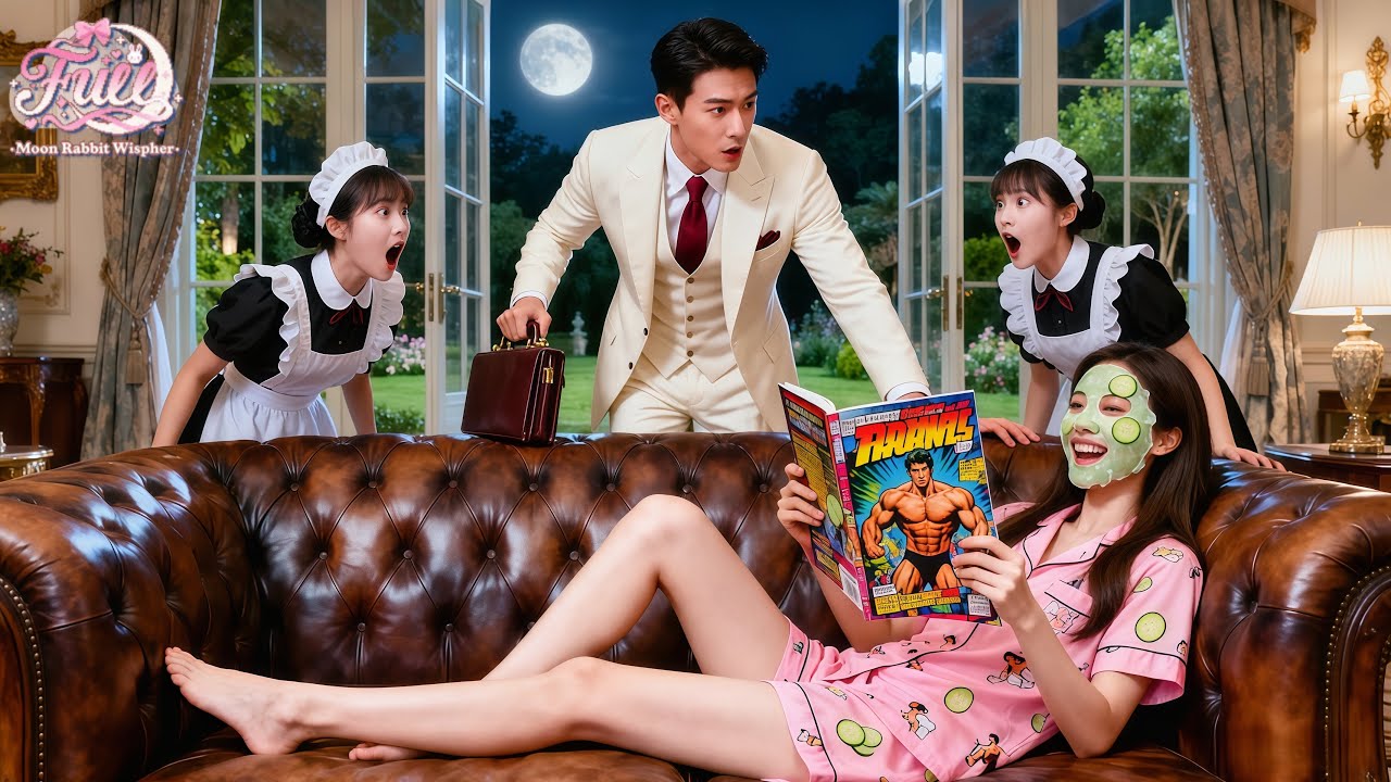 CEO Kicks Arranged Wife to Couch to Sleep,but She Doesn’t Care&Laughs at Spicy Comics—He Falls Hard!