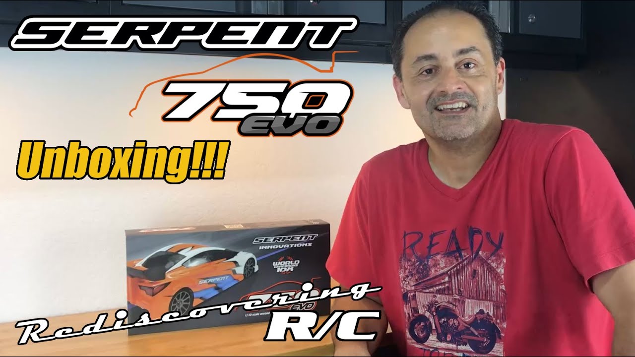 Rediscovering RC || Episode 27: Unboxing the Serpent 750 EVO!!!