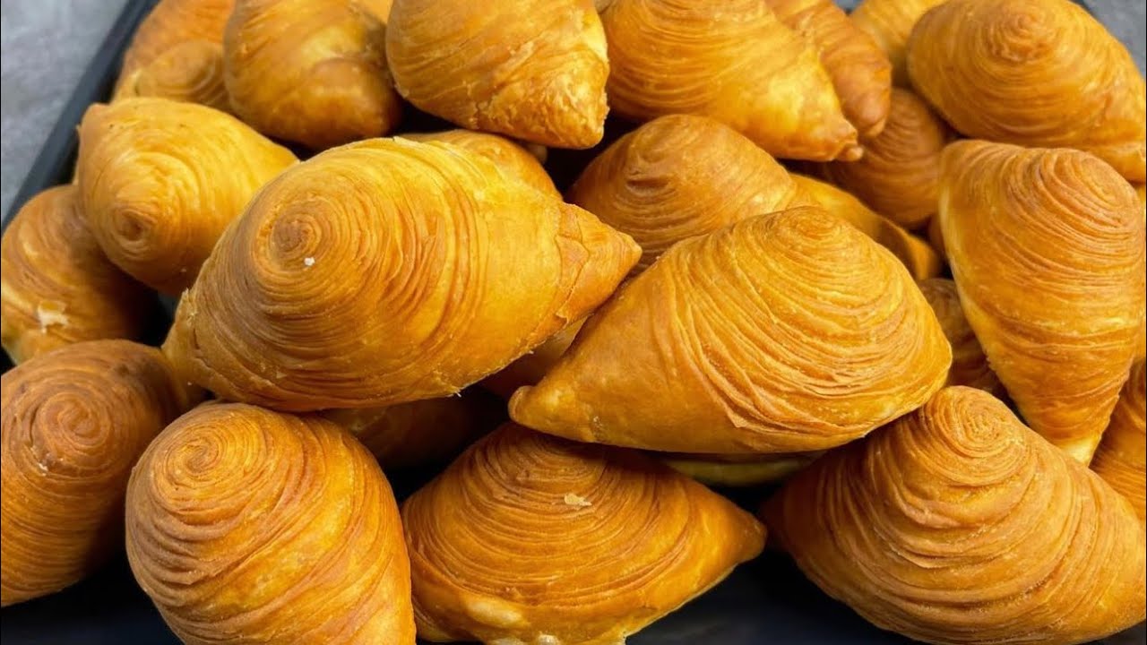 40 edet Etli Sirvan qutabi resepti. Бадамбура с мясом  вы будете восторге от такой выпечки