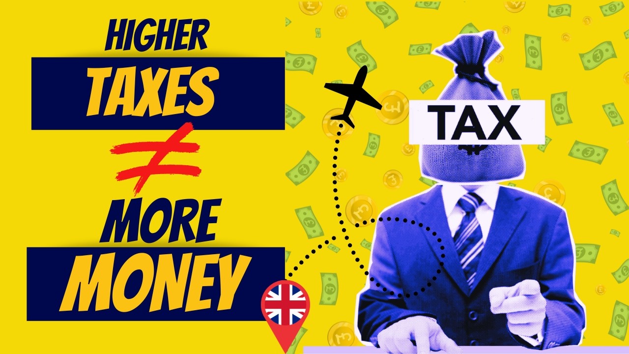 How Crossing the Tax Line Makes Everything Worse! (The Laffer Curve & The UK)
