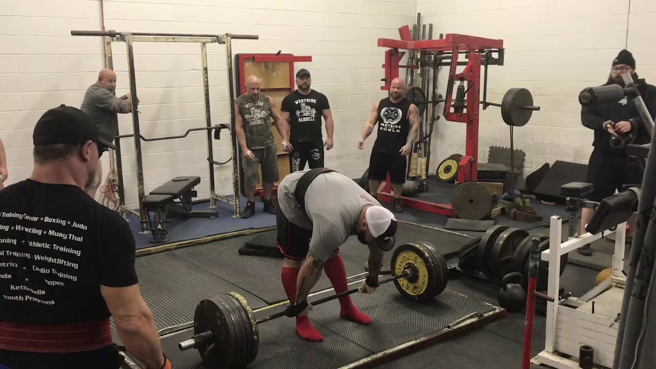 Deadlift ME LOWER at westside barbell