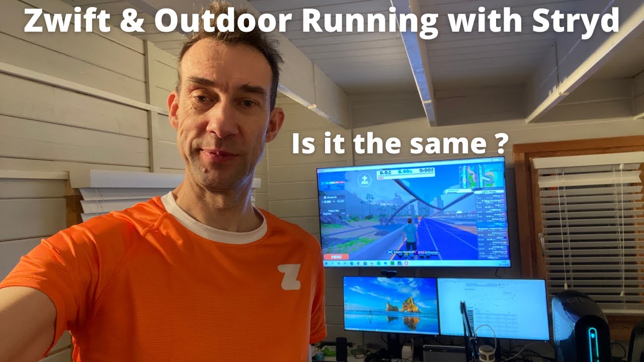 Zwift & Outdoor Running with Stryd - Is it the same ?