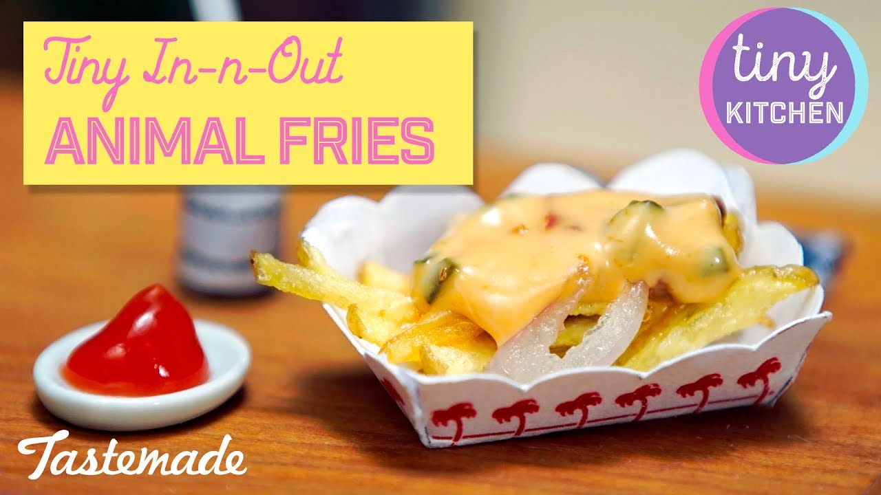 Tiny In-N-Out Animal-Style French Fries I Tiny Kitchen