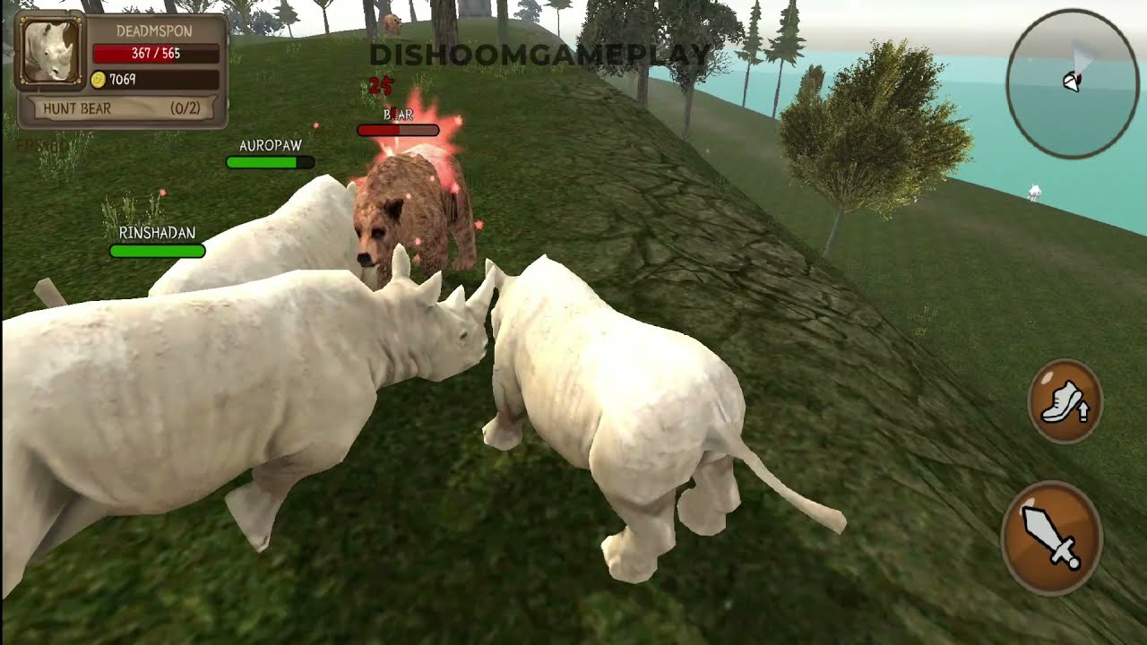 Ultimate Rhino Simulator - Rhino Vs Lion, Tiger, Buffalo, Cheetah, Rhinoceros,  Elephant, Tiger #7