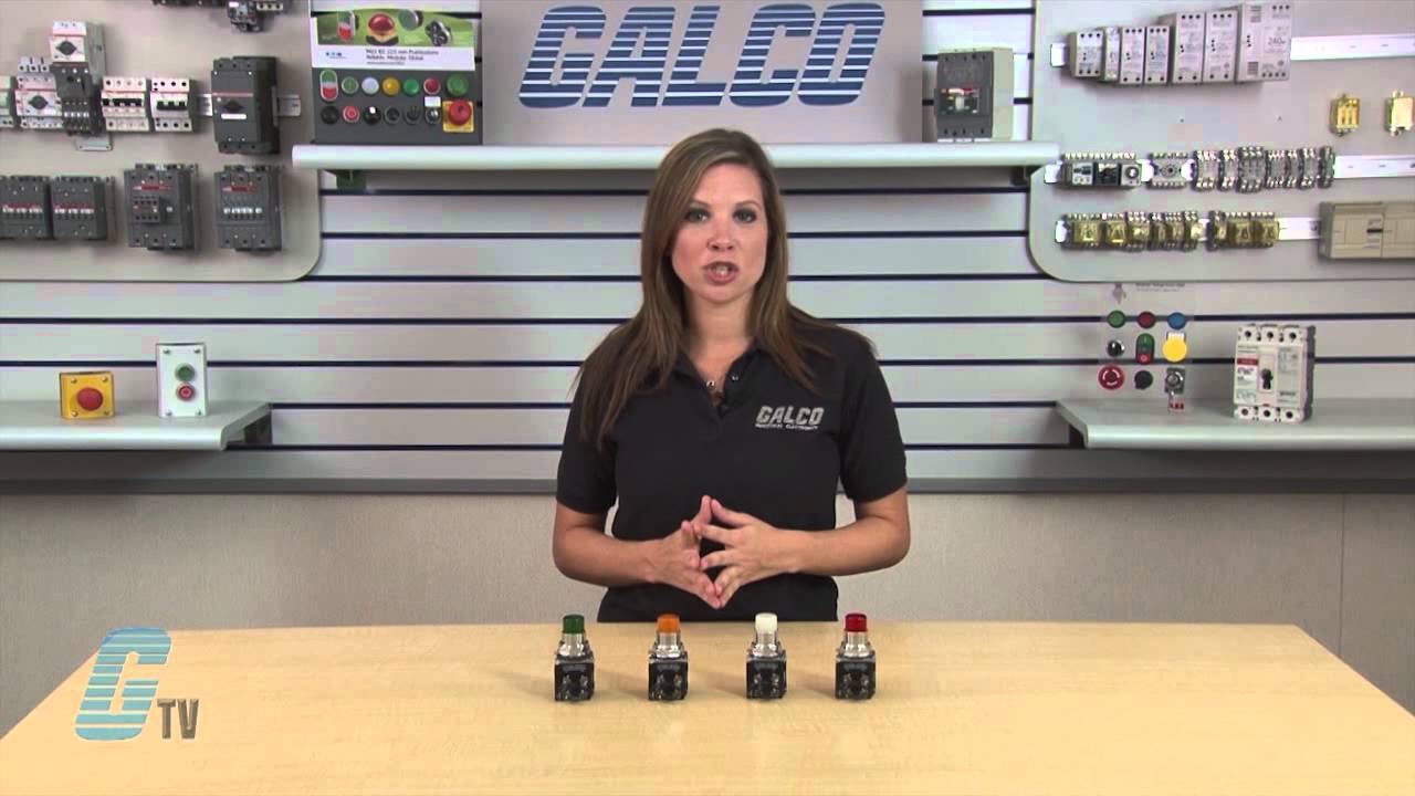 EATON Cutler-Hammer 10250T Series Press-To-Test Pilot Lights - A GalcoTV Overview