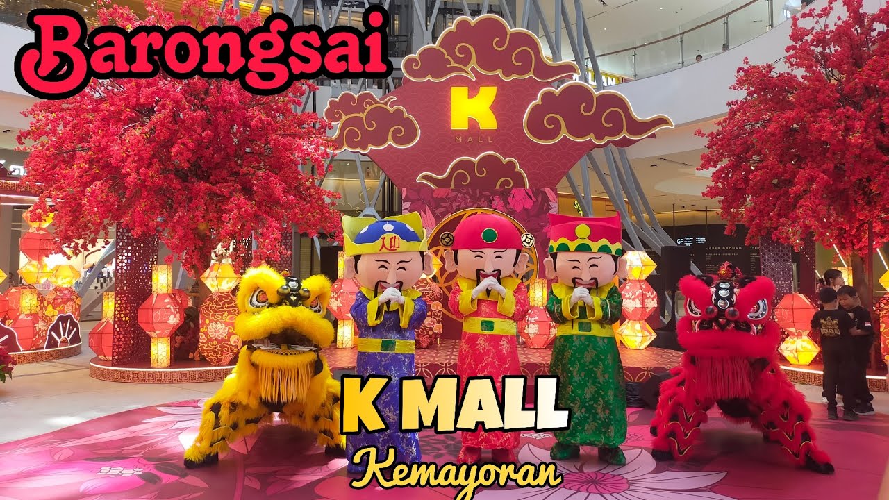 Barongsai show K Mall || CNY 2026