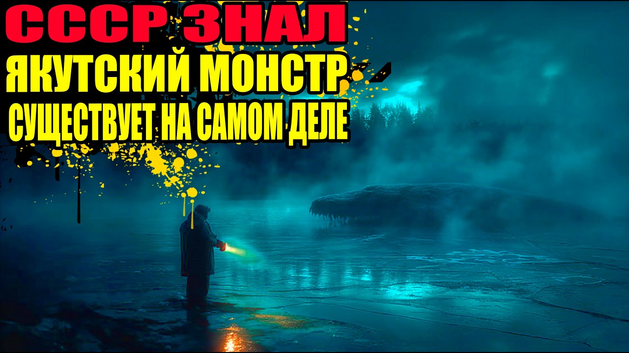 ОЗЕРО ЛАБЫНКЫР: СОВЕТСКИЙ МОНСТР ИЗ ЯКУТИИ