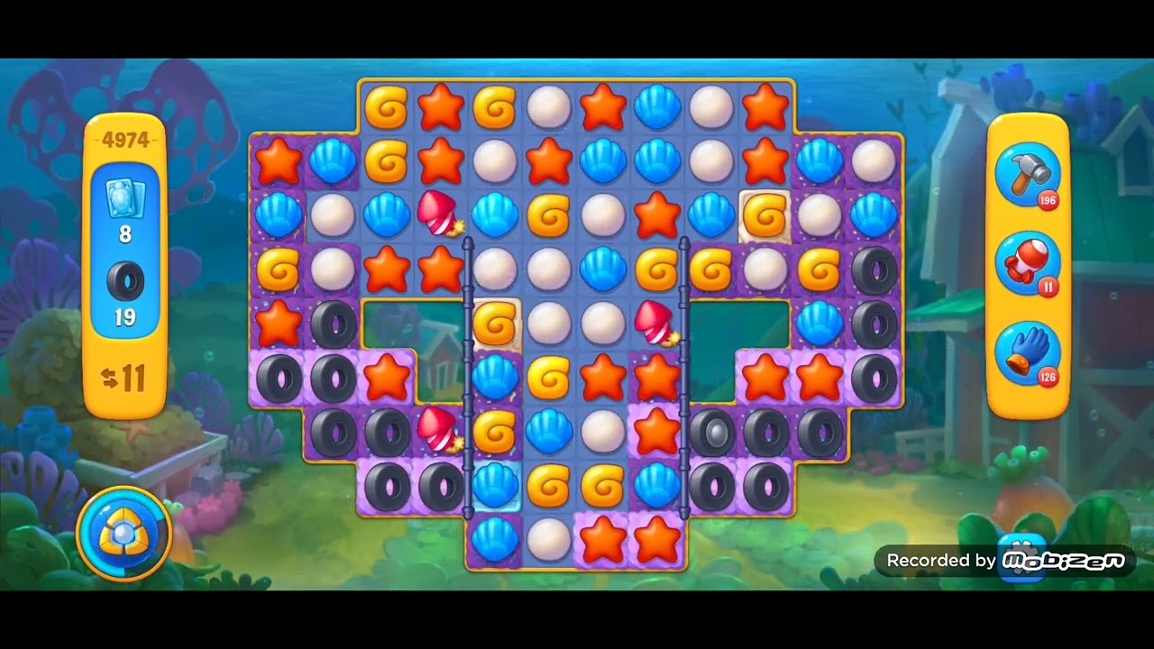 Fishdom level 4974. NOboosters