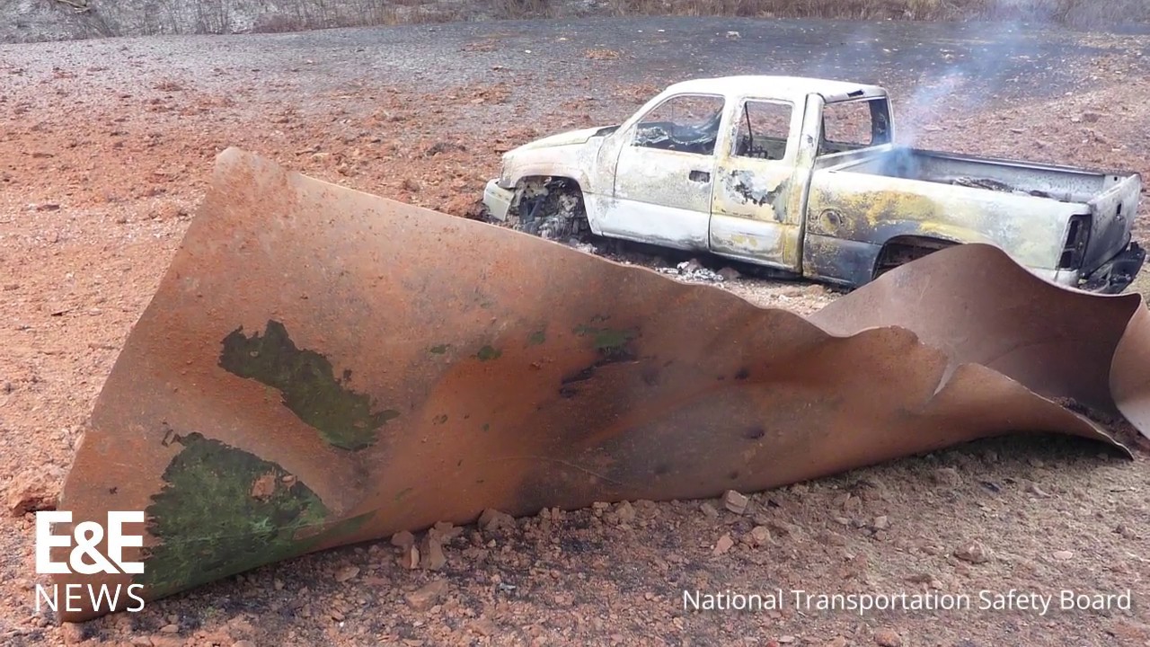E&E News visits site of 2012 Sissonville, W.Va., pipeline blast