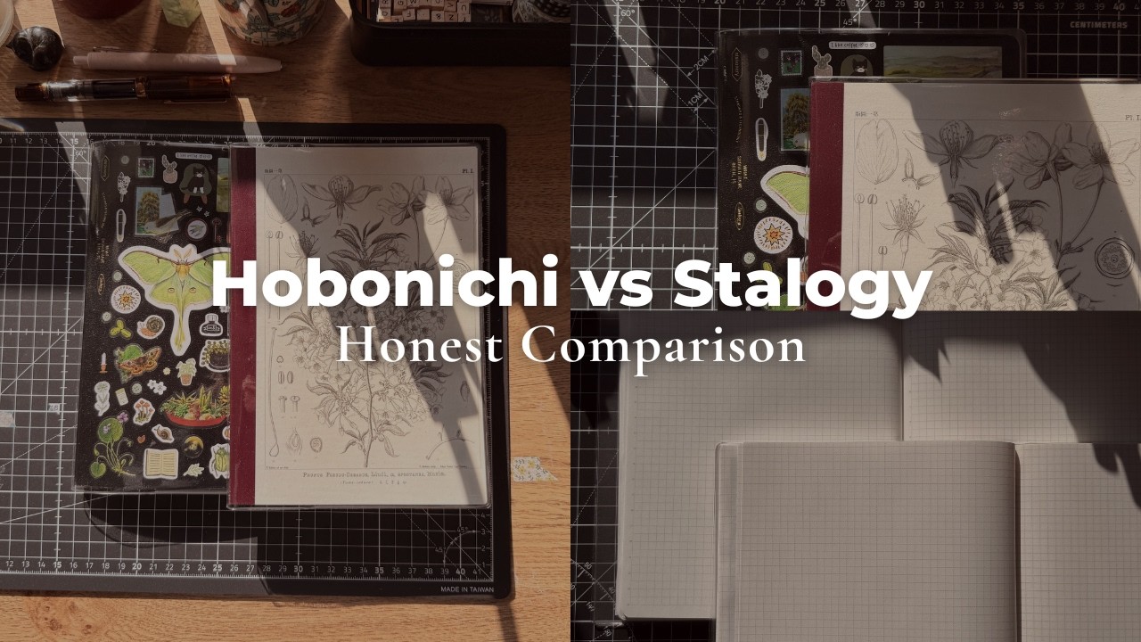 Hobonichi против Stalogy🖤 | Честное сравнение, тест бумаги и какой ежедневник выбрать?