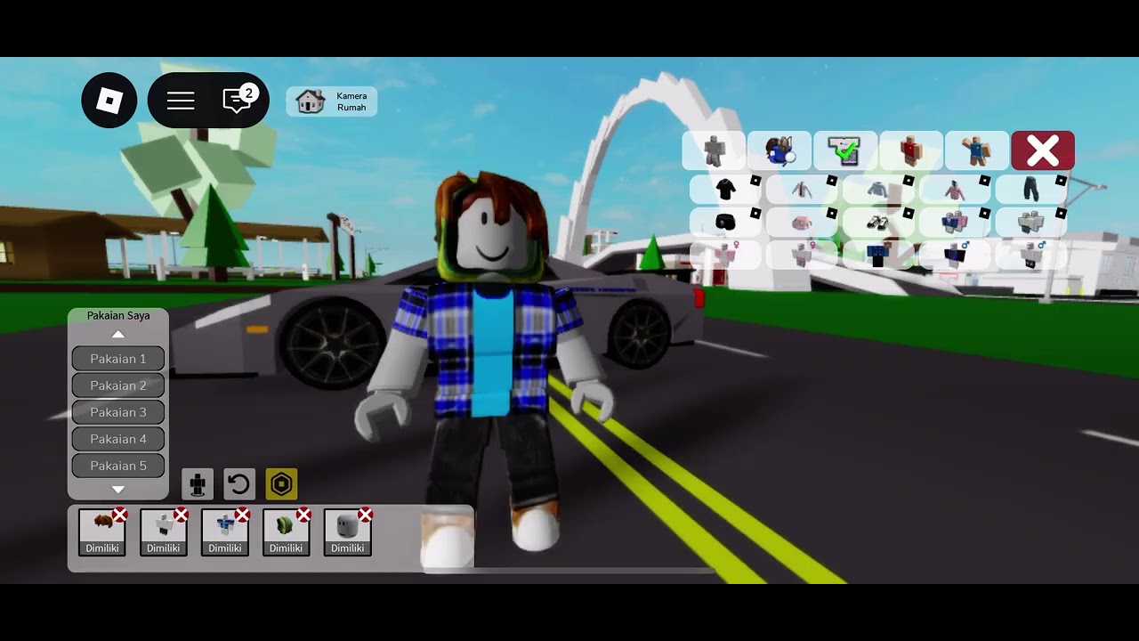 Roblox : Brookhaven bersama Mizan #roblox #robloxindonesia #brookhaven 