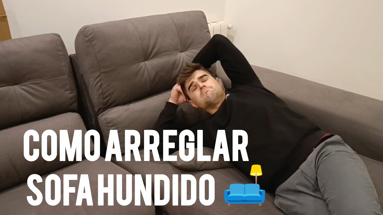 Arregla tu SOFÁ HUNDIDO