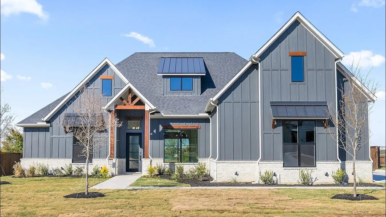New Construction Modern Farmhouse in North Texas | FORT WORTH Home Tour + Relocation Guide
