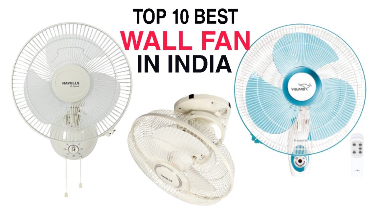 Top 10 Best Wall Fan in India with Price 2023 | Best Wall Mounted Fan Brands