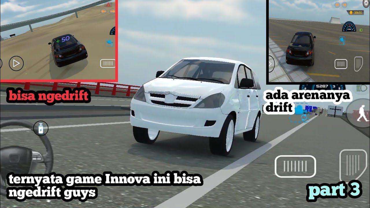 ternyata game Innova ini bisa ngedrift guys : Innova tayota car game 3d part 3
