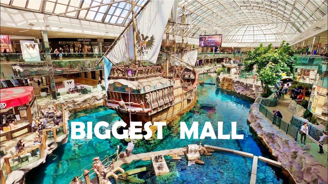 BIGGEST Shopping Mall in North America - West Edmonton Mall