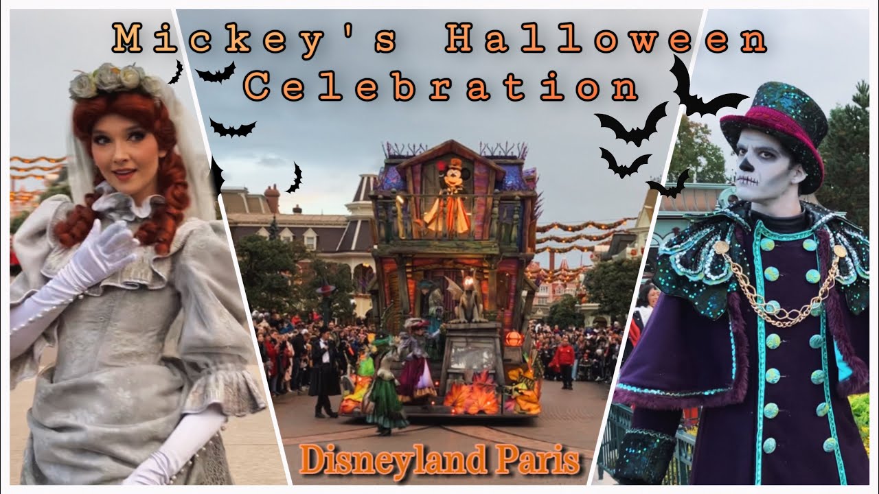Mickey’s Halloween Celebration Parade at Disneyland Paris🎃🐭