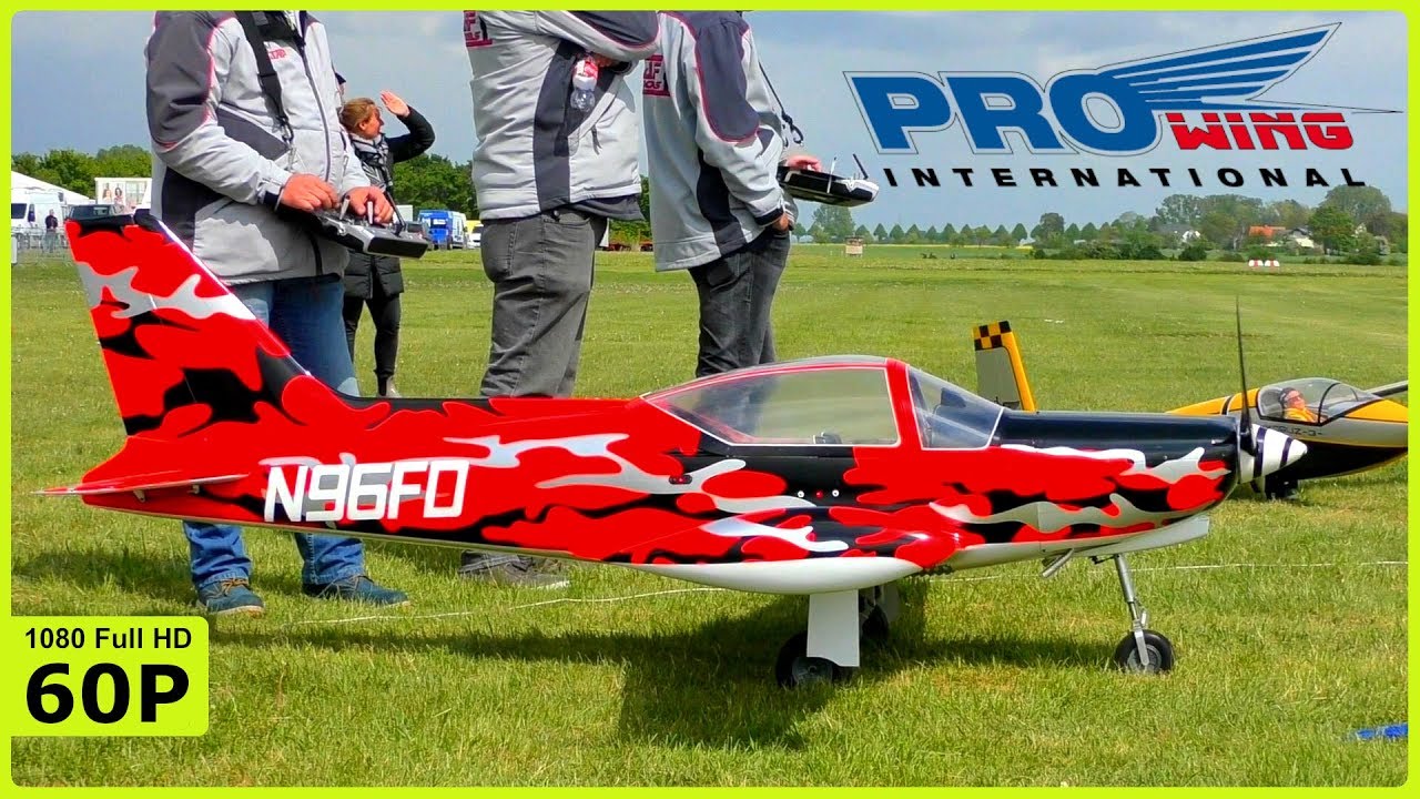 BEAUTIFUL XL RC SIAI MARCHETTI SF260D AND GLIDER - PROWING 2019