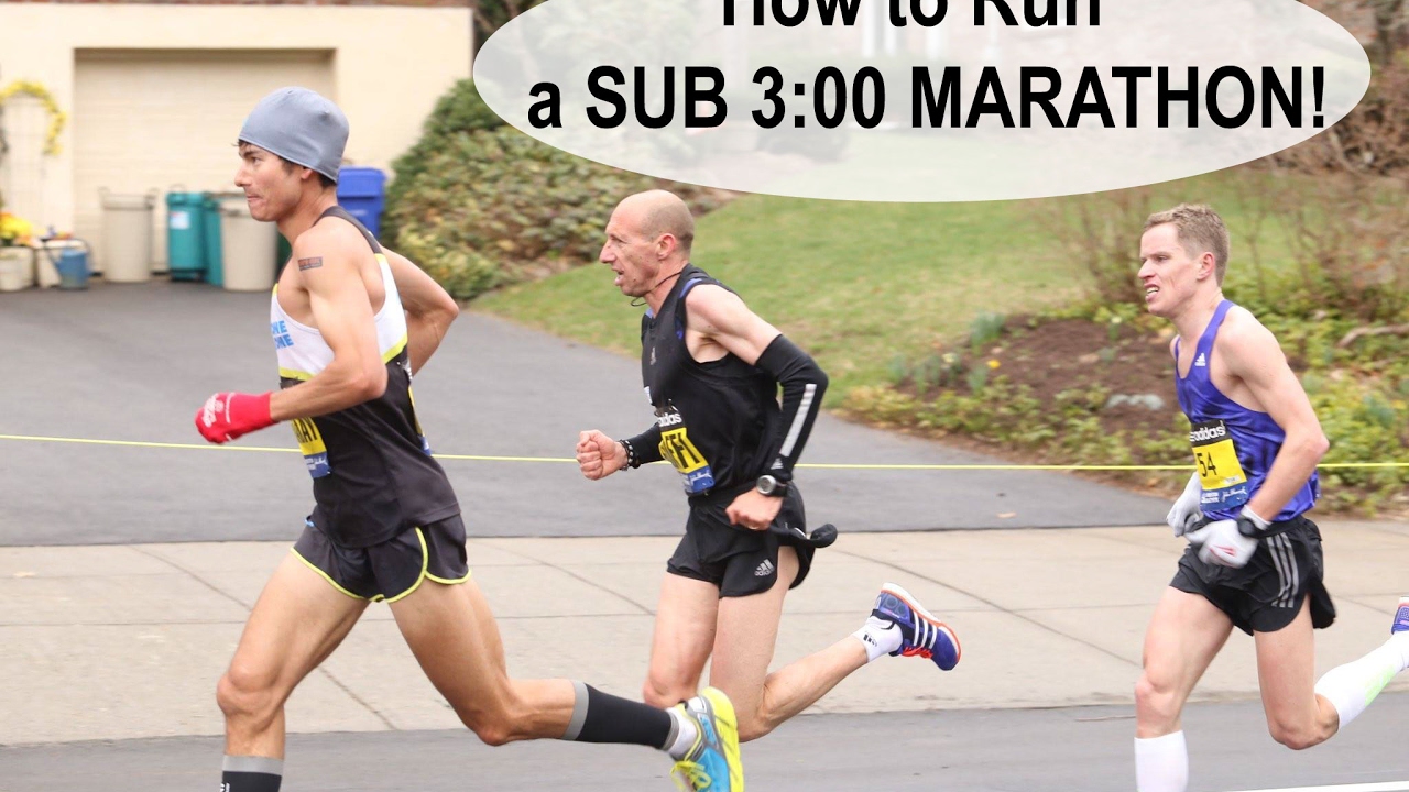 КАК ПРОБЕЖАТЬ МАРАФОН МЕНЕЕ ЧЕМ ЗА 3 ЧАСА! | Советы и тренировки от Sage Running