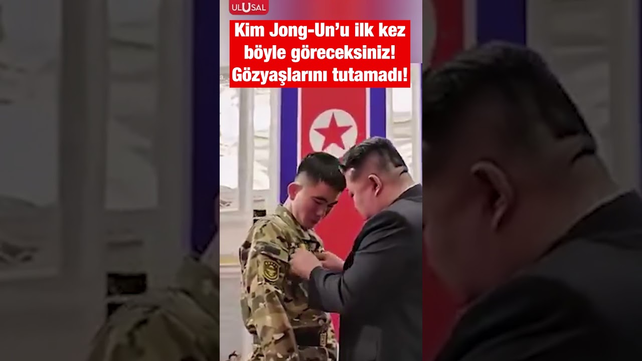 Kuzey Kore lideri Kim Jong-Un g&ouml;zyaşlarına engel olamadı! #shorts #kimjongun #korea #kore #keşfet