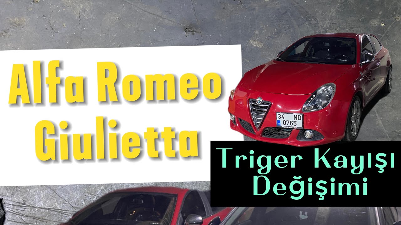 Alfa Romeo Giulietta Triger Kayış Değişimi | 180.000 Km Bakımı