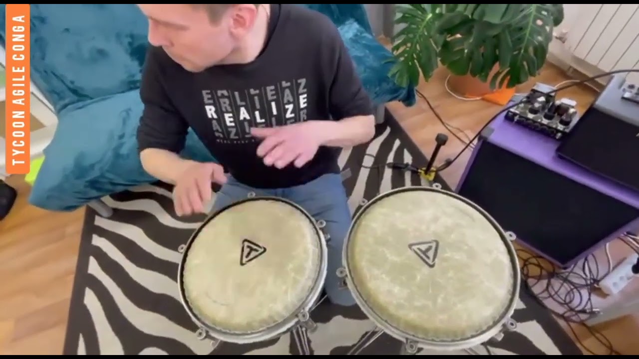 percussion tycoon Agile congas Serovskiy Arthur #congas #tycoonpercussion #percussionist #