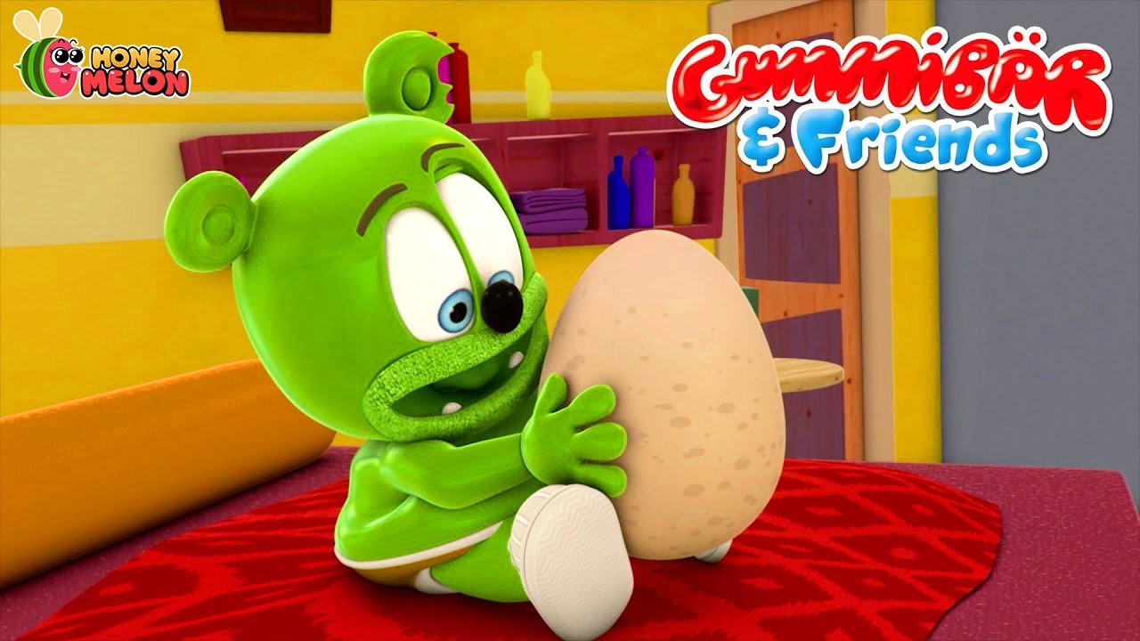 Gummy Finds a Monster Egg 🥚⚽ | Meet “Junior” the Future Soccer Star!| Gummy Bear | Funny Cartoons