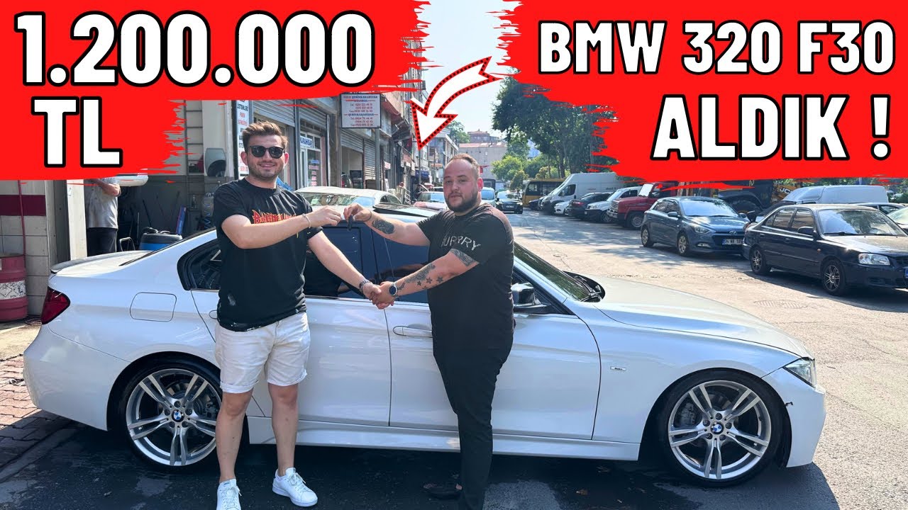 1.200.000 TL BMW 320 F30 ALDIK !