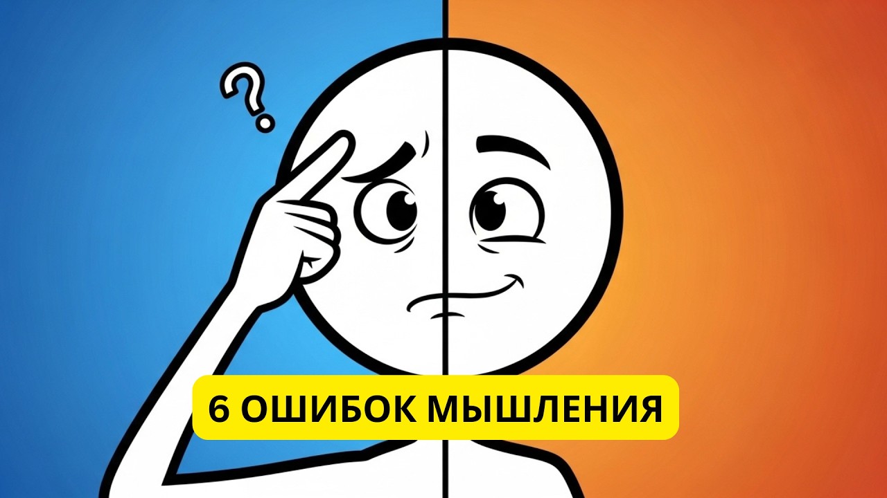 6 ошибок мышления, из-за которых люди кажутся глупее, чем они есть