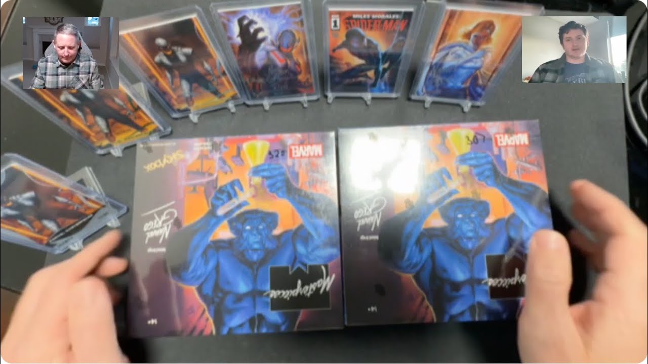 Marvel Masterpieces 2024, with artwork by Nahuel Grego - Box 2 and 3