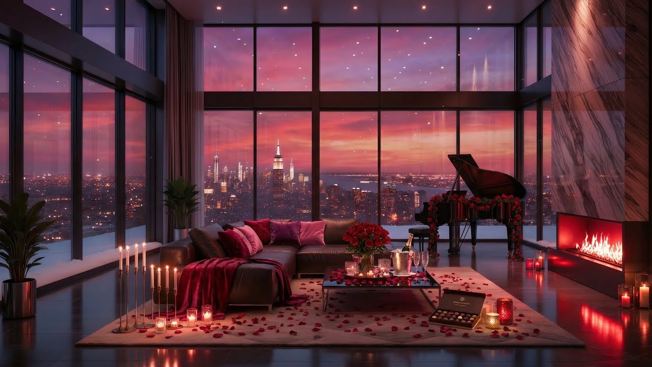 Smooth Jazz For Relaxing 🎷 Cozy Evening Love February 2026 | Romantic Jazz Lounge By 2JVibes