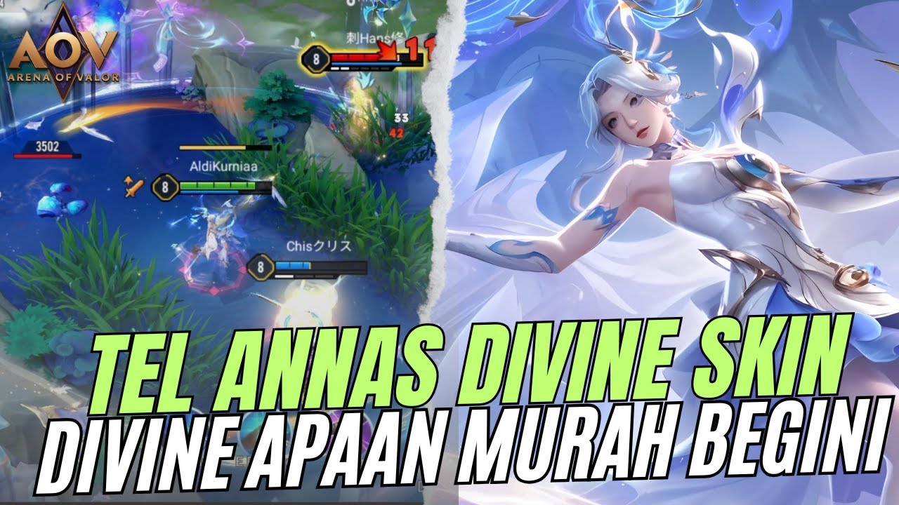 SKIN DIVINE BISA SEMURAH INI??!! EFEK SKILL NYA JUGA MEWAH BANGETT - TEL ANNAS INCEPTIVE CHORDS SKIN