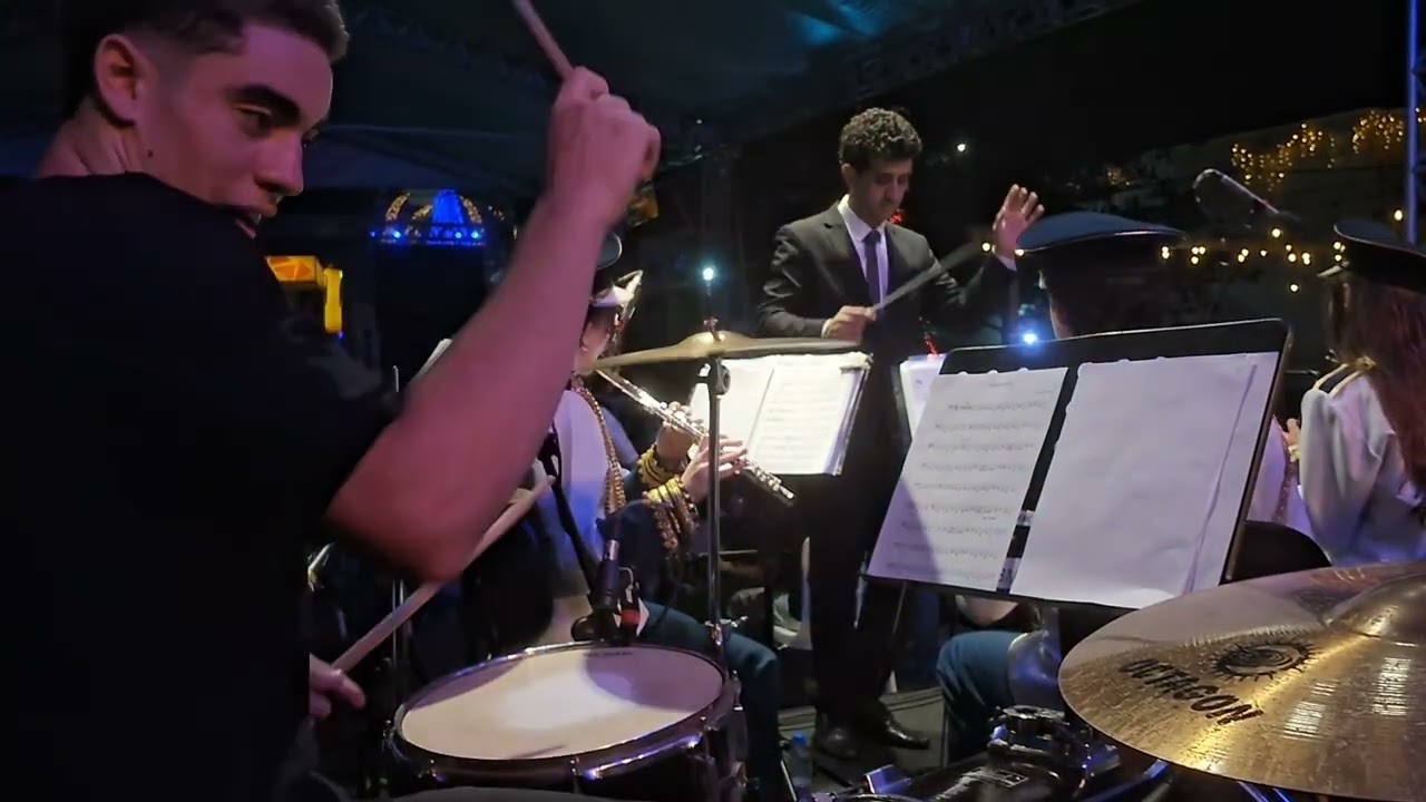 Anunciação - Banda 13 de Junho(Concerto raízes Iconha) - #drums - Arthur Batera