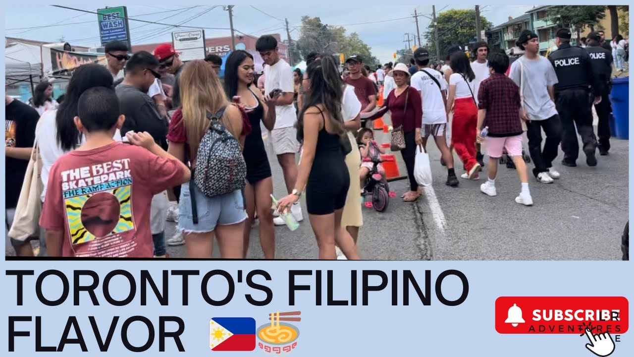 Wow, I can't believe how Filipinos do it in Toronto! 🤯🇨🇦| Taste of Manila 🇵🇭🍜