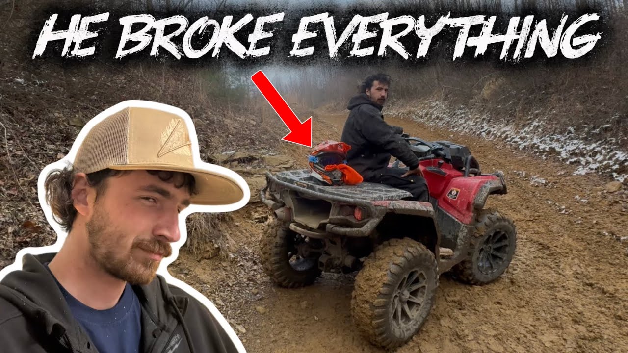 NEW CAN AM IS TOTALED (2025 wv trip)